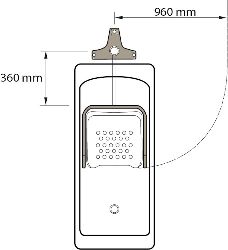Positionierung: kurze Seite