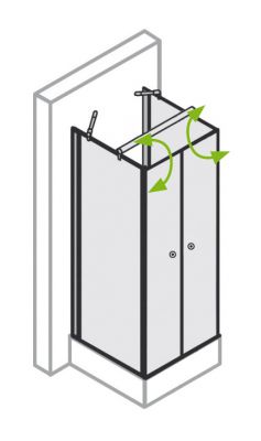 Piktogramm der DUSCHE-U-FORM-90X90-5005245_PENDELTUER-DUSCHKABINE-U-MADE-IN