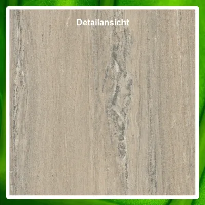 Rückwandverkleidung Marmor Taupe - Abschluss Profilschiene für Rückwandverkleidung Chromeffekt seidenglanz