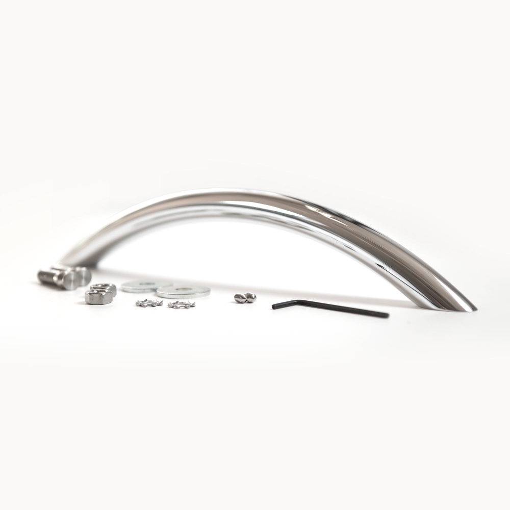 Lieferumfang Badewannengriff Bogen, Chrom