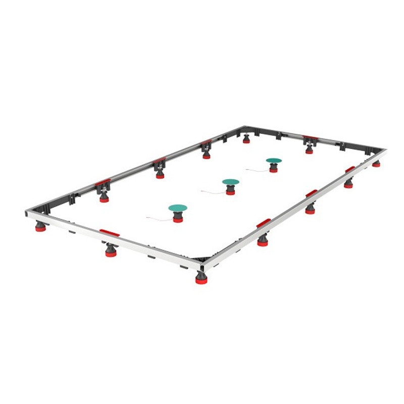 Montagerahmen bis 160x100 cm - MEPA - Fussgestell-Rahmengestell für Duschwannen