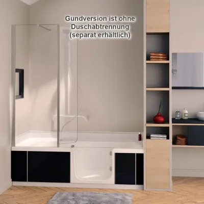 wir bieten Ihnen unseren MONTAGESERVICE - Einbau der Senioren-Badewanne mit Tür