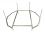 Badewanne 173x173 cm HOROYAL CORNER - Acryl RUND