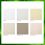 Farbauswahl für Mineralguß-Duschwanne, extraﬂach, mit verdecktem Ablauf von 100x70 bis 120x100 cm