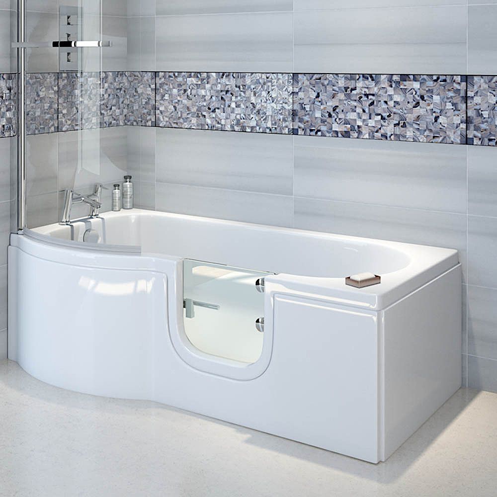 Badewanne mit Einstieg und Tür, begehbar IHRBAD.INFO Badewanne mit Einstieg und Tür, begehbar IHRBAD.INFO