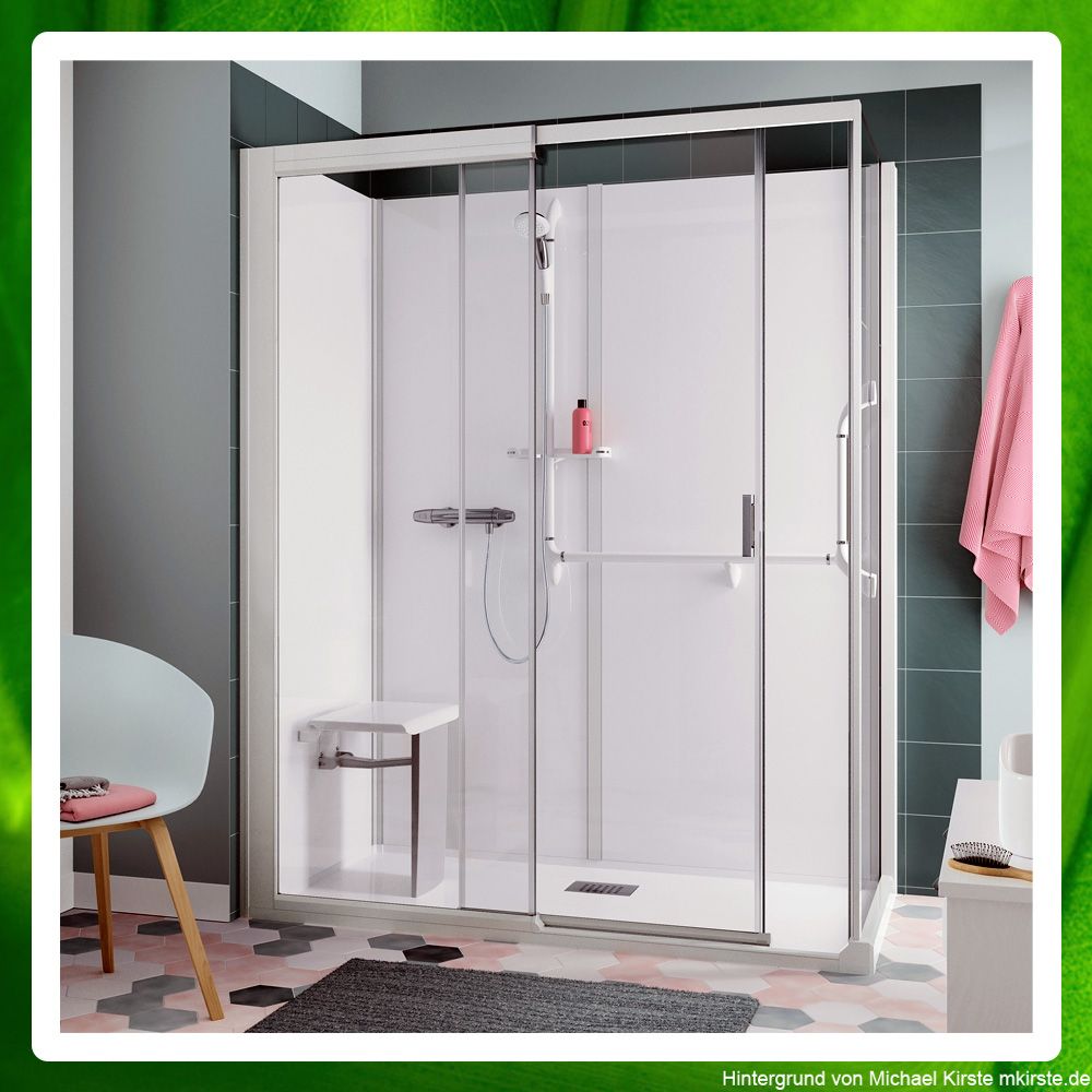 Wanne zur Dusche umbauen - Badewanne raus - Duschkabine ...