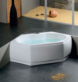 Badewannenverkleidung - Acrylschürze Badewanne 190x90