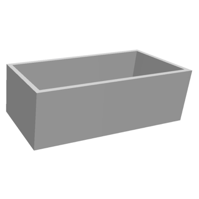 Wannenträger Styropor MARLENE 170x80